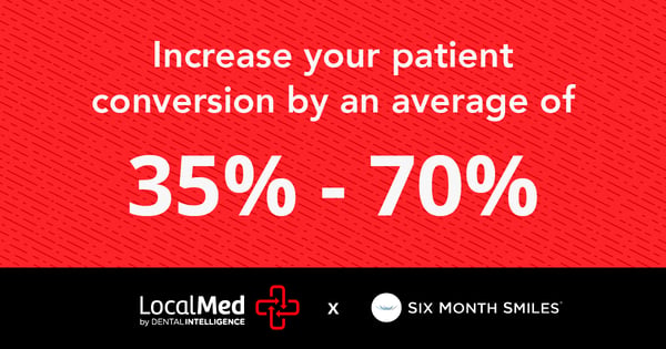 Online Scheduling for Dentists is now available  with Localmed + Six Month Smiles 